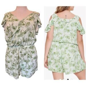 Hot Topic Plus Size 3 Destination Disney Princess and the Frog One Piece Romper‎